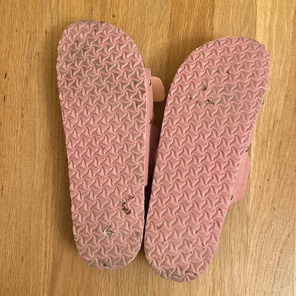 ONCAI Womens Slide Sandals Pink/ Rose Gold Slip On Adjustable Straps - Picture 9 of 16